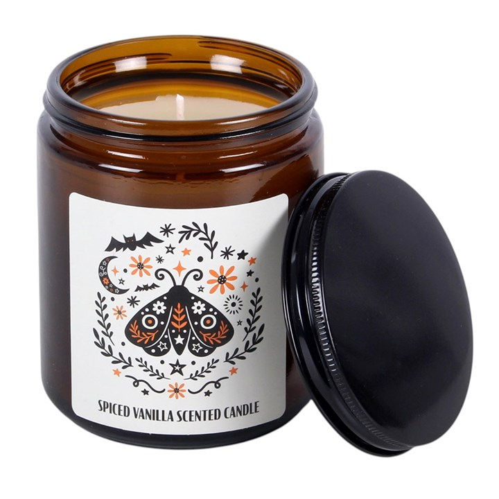 Frightful folk moth spiced vanilla candle