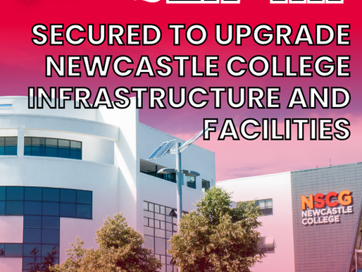 Over £2.7 million to invest in Newcastle-under-Lyme’s 'Outstanding’ College