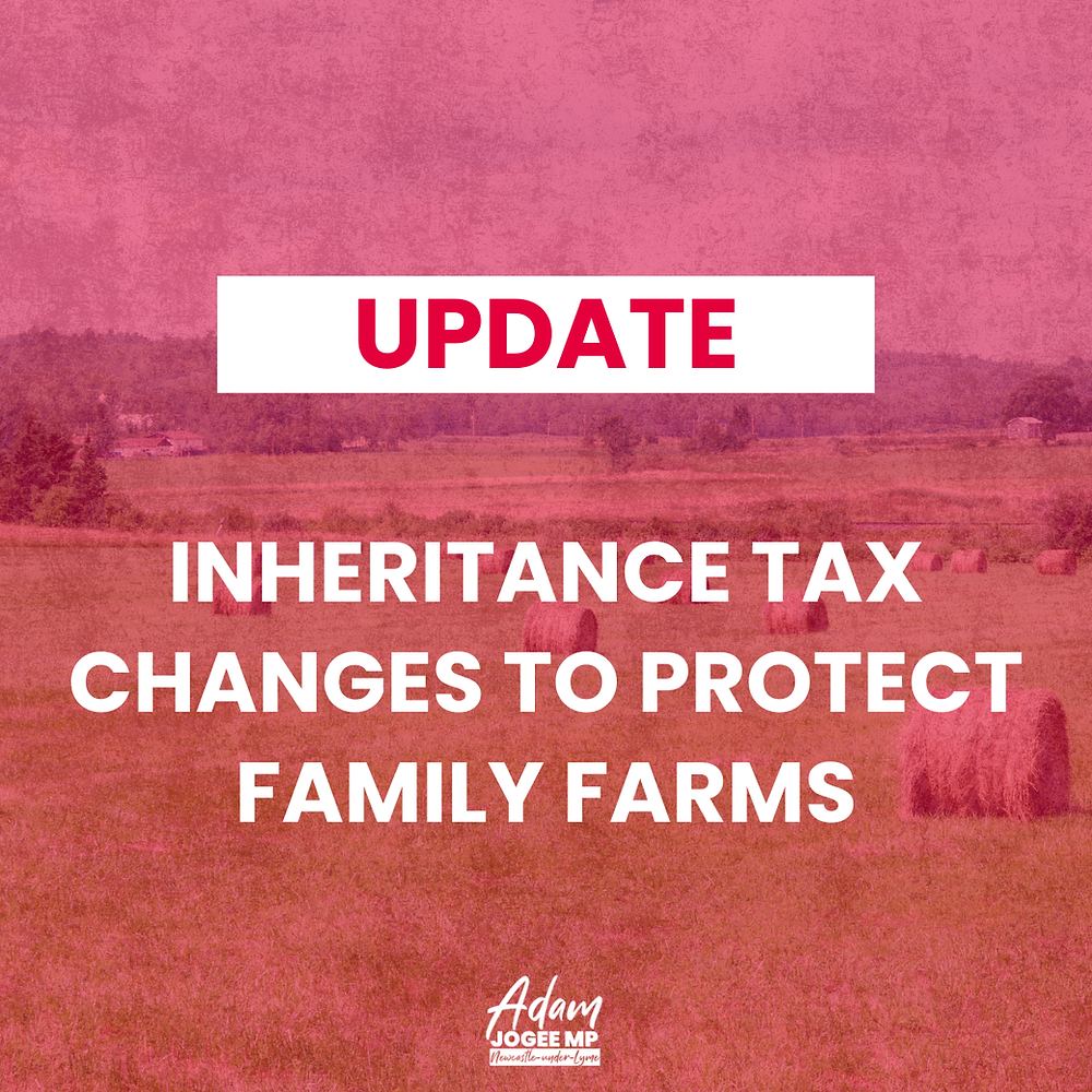 Inheritance Tax Changes to Protect Family Farms