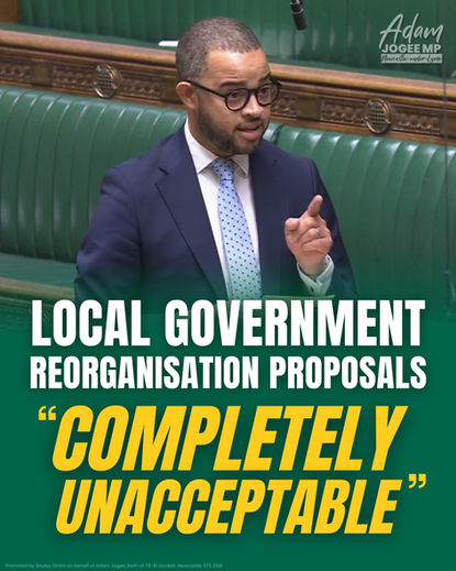 Local Government Reorganisation Announcement 'Unacceptable'