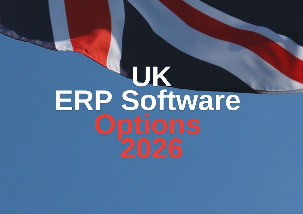UK ERP Software Options 2026
