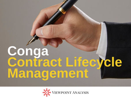 Who Is Conga? Contract Lifecycle Management
