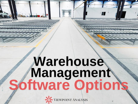 Warehouse Management Software Options