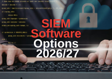 SIEM Software Options 2026/27