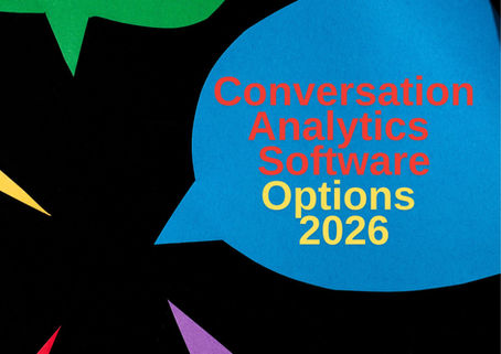 Conversation Analytics Software Options 2026