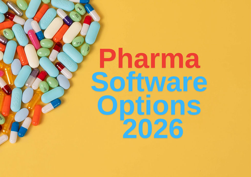 Pharma Software Options 2026