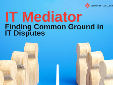 IT Mediator - Finding Common Ground In IT Disputes