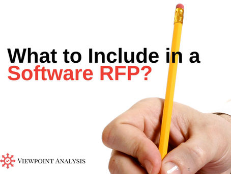 What To Include In A Software RFP