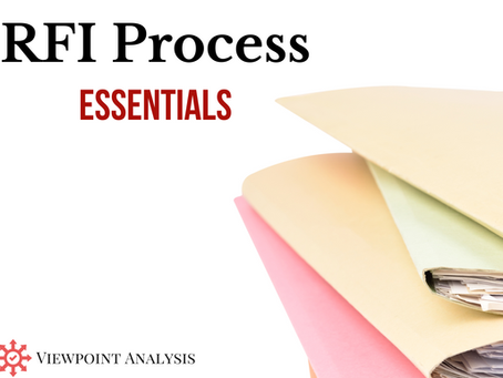 RFI Process Essentials