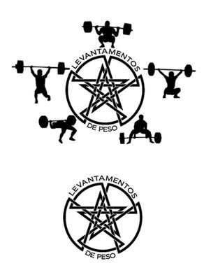 5 LEVANTAMENTOS - LOGO PARA CROSSFIT BRASIL E MAD POWERLIFTING