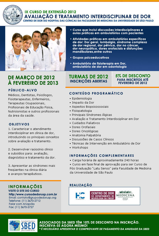 EMAIL MKT - GRUPO DE DOR USP