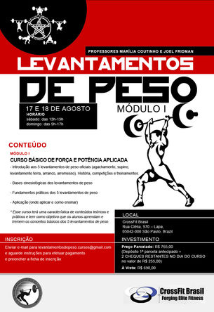 CURSO 5 LEVANTAMENTOS - CARTAZ