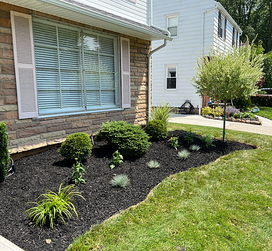flowerbed install