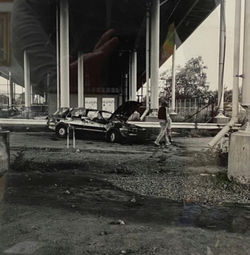 Schwarzer Himmel über Göteborg