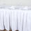 Thumbnail: 17Ft White Pleated Polyester Table Skirt