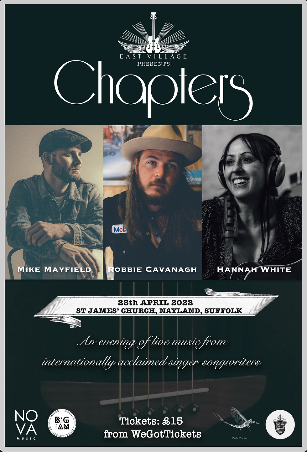 East Village Presents - Chapters - feat Mike Mayfield, Robbie Cavanagh + Hannah White