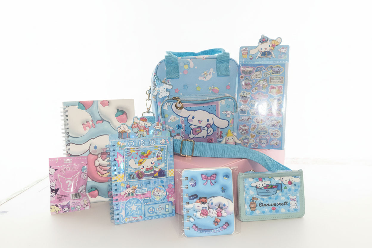 Cinnamoroll Blue Stationary Bundle