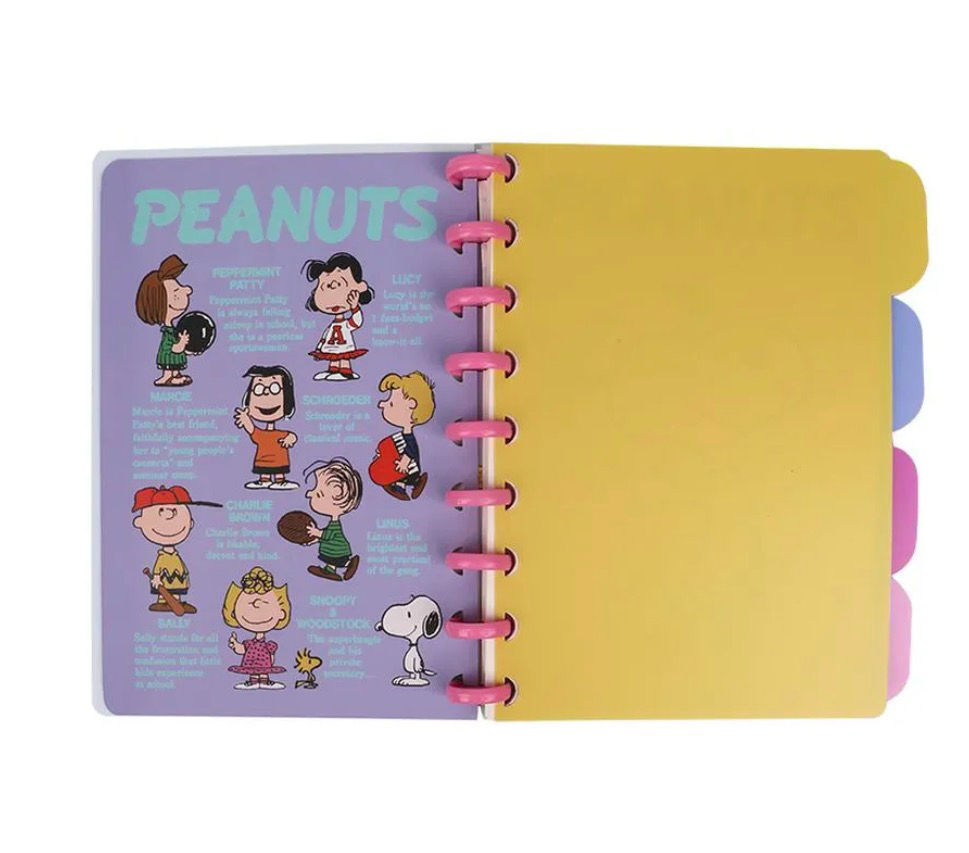 Thumbnail: Snoopy Colorful Page A5 Spiral