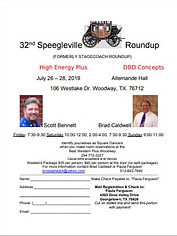 32nd Speegleville Roundup