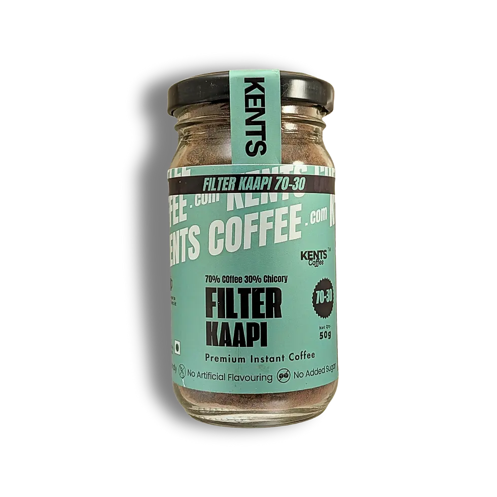 Instant Filter Kaapi 70-30 | Bold South Indian Filter Coffee with Chicory | 50g