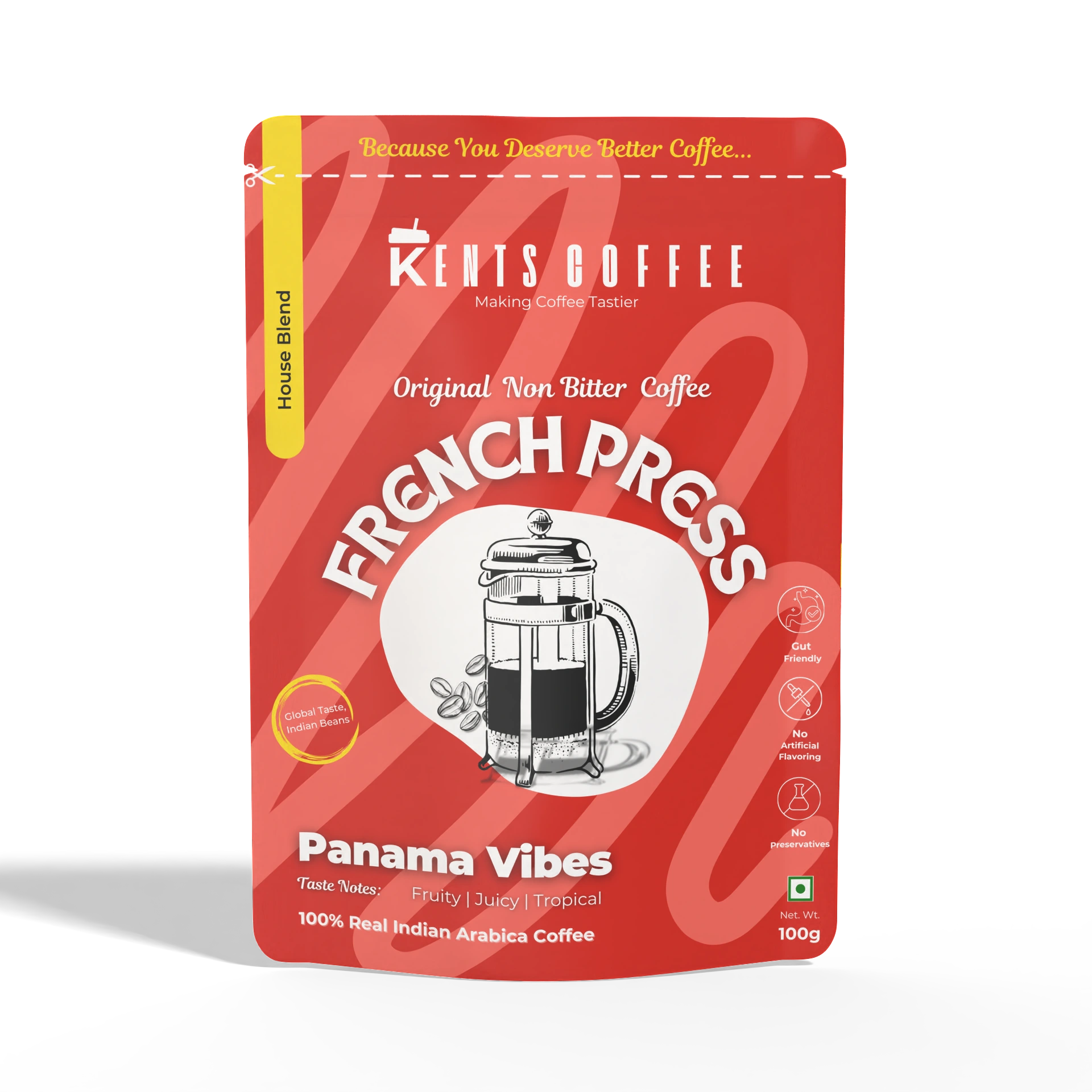 Panama Vibes French Press Coffee | Strawberry, Grape & Cocoa Notes