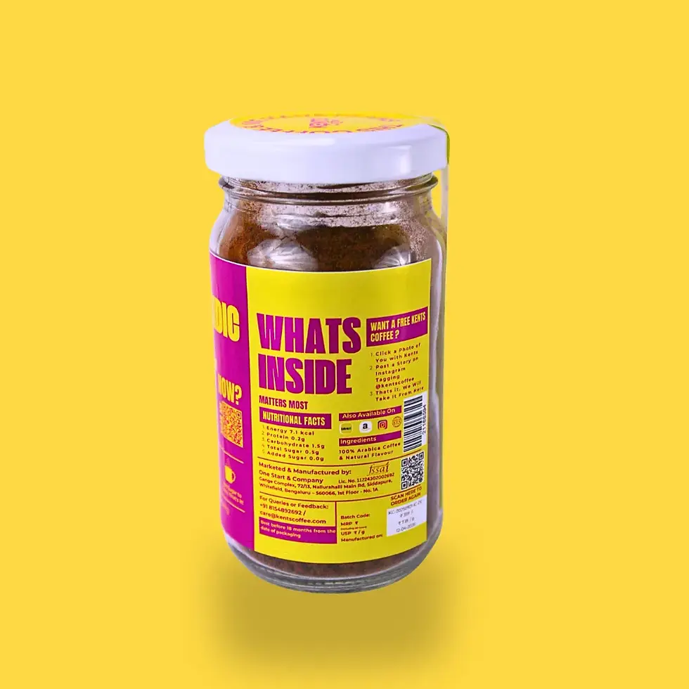 Thumbnail: Hazelnut Flavour Instant Coffee | 100% Arabica Coffee | Natural Flavour
