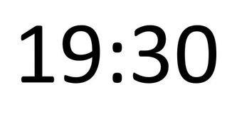 Halb 8 / 19:30