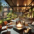 DALL·E 2025-01-02 18.57.03 - Scene 6_ A rooftop outdoor space in a warm industrial style f