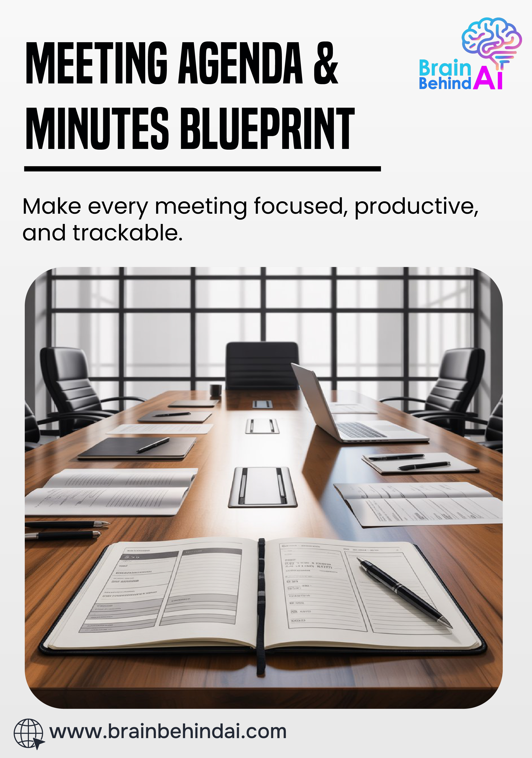 Meeting Agenda & Minutes Blueprint