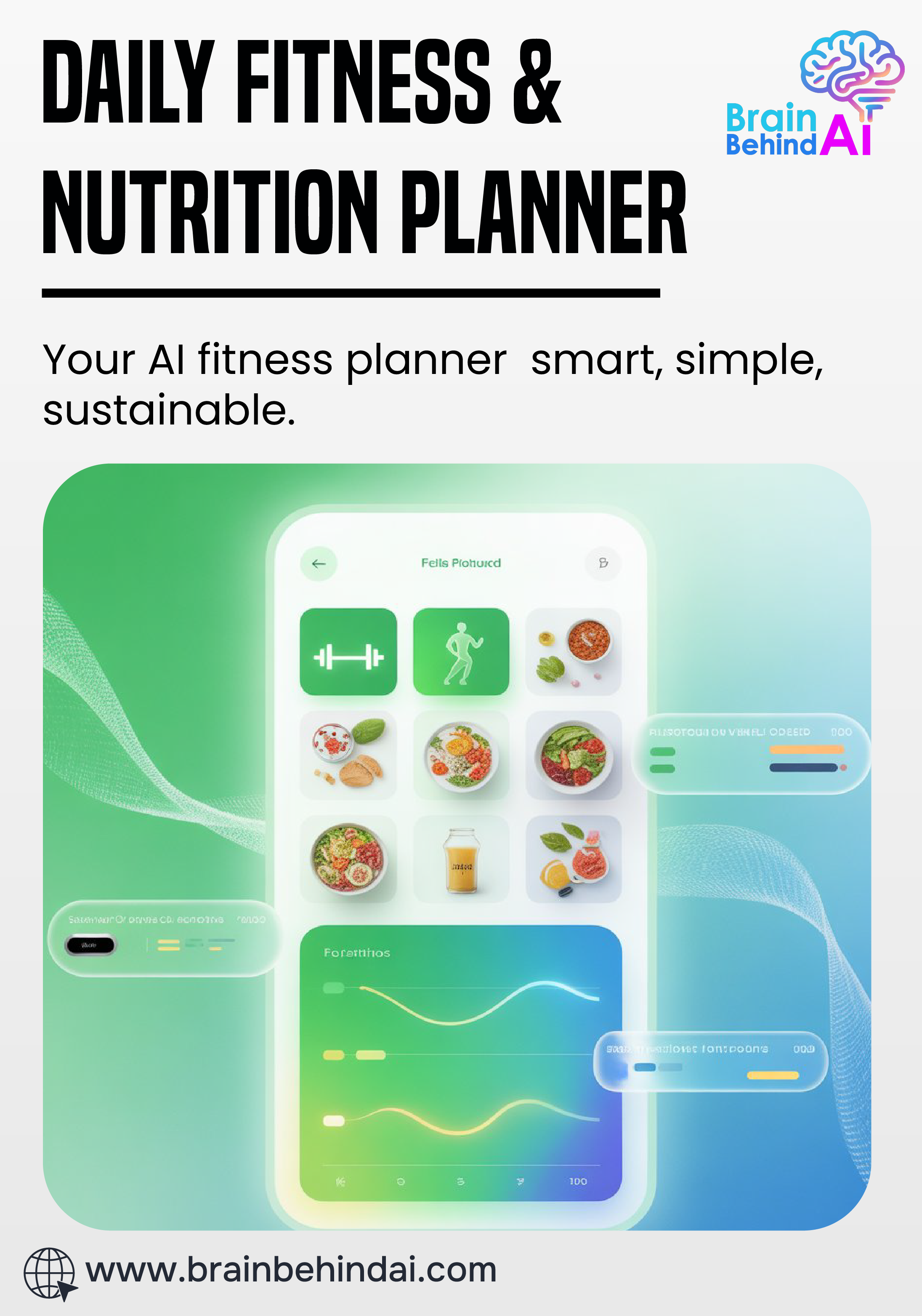Daily Fitness & Nutrition Planner