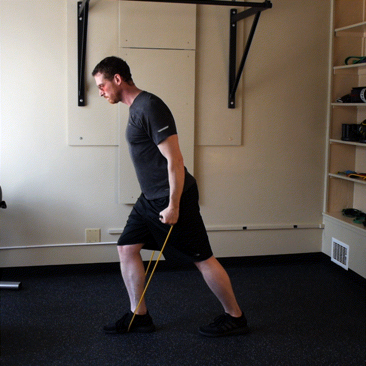 band scaption staggered stance straight 