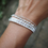 Thumbnail: Harmony White Jade Bracelet