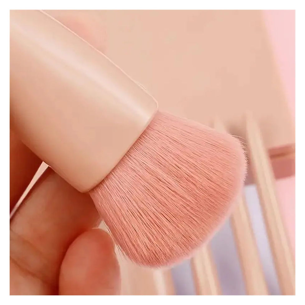 Thumbnail: 5pcs Mini Travel Size Makeup Brushes Set Complete Function Cosmetic Brushes Kit 