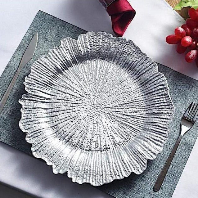Miniatura: Reef Charger Plate (Silver)