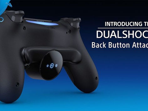 Η Sony ανακοίνωσε το DualShock 4 Back Button Attachment