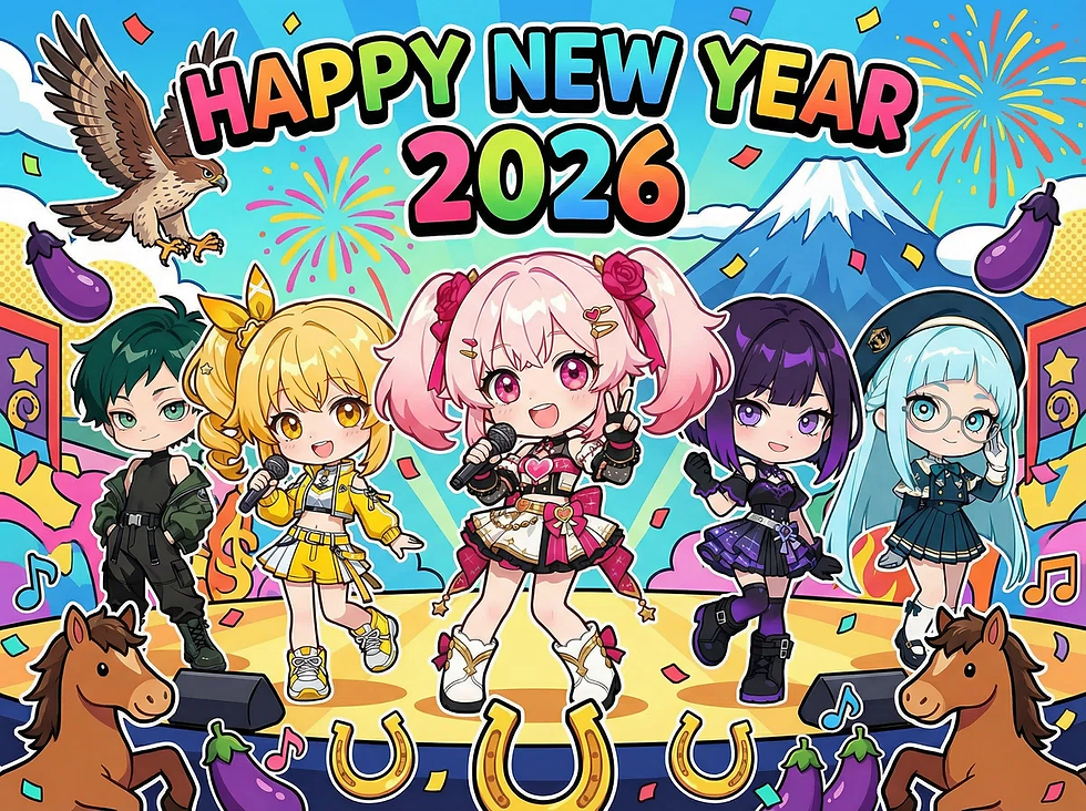 TORAKOさんからいただいた年賀状