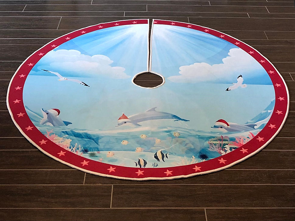 Thumbnail: Under the Sea Tree Skirt