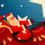 Thumbnail: Santa Sleigh Tree Skirt