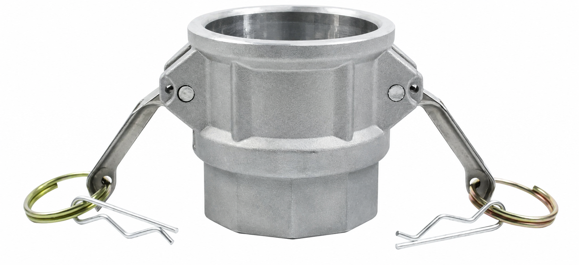 Acoplador Camlock Fêmea x Fêmea - Tipo D - Alumínio