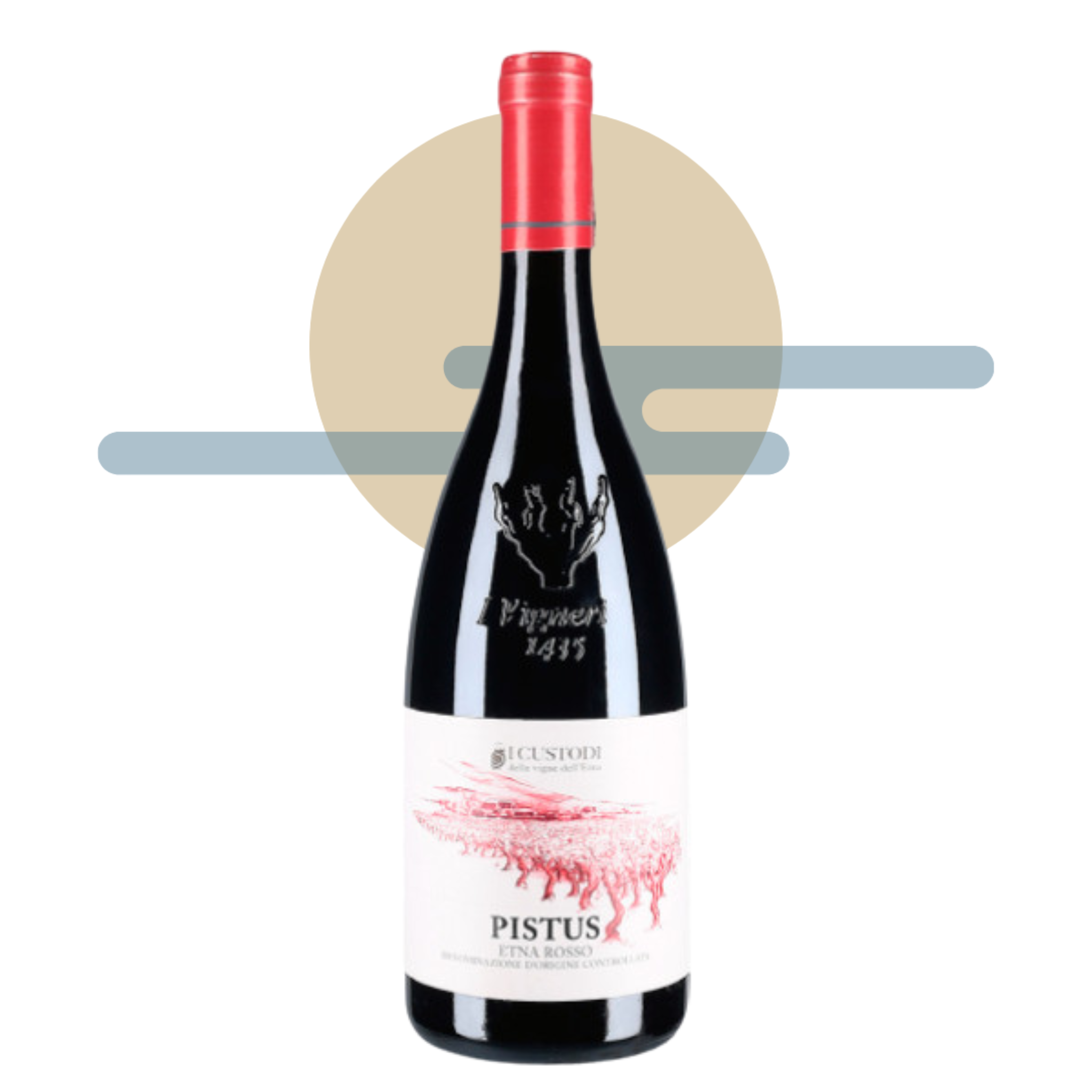 I Custodi Etna Rosso "PISTUS" 2023