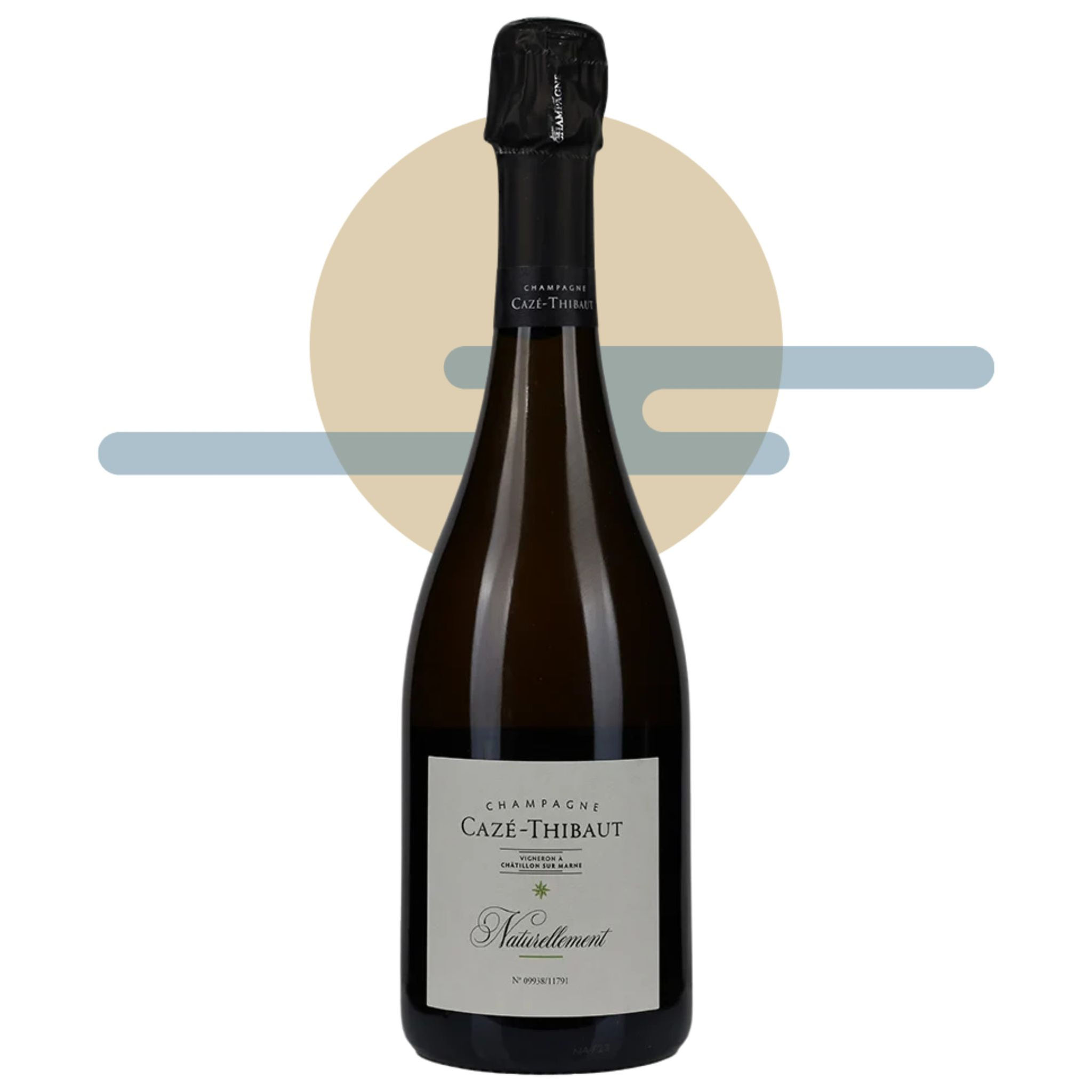 Champagne Cazé-Thibaut Naturellement Brut Nature NV