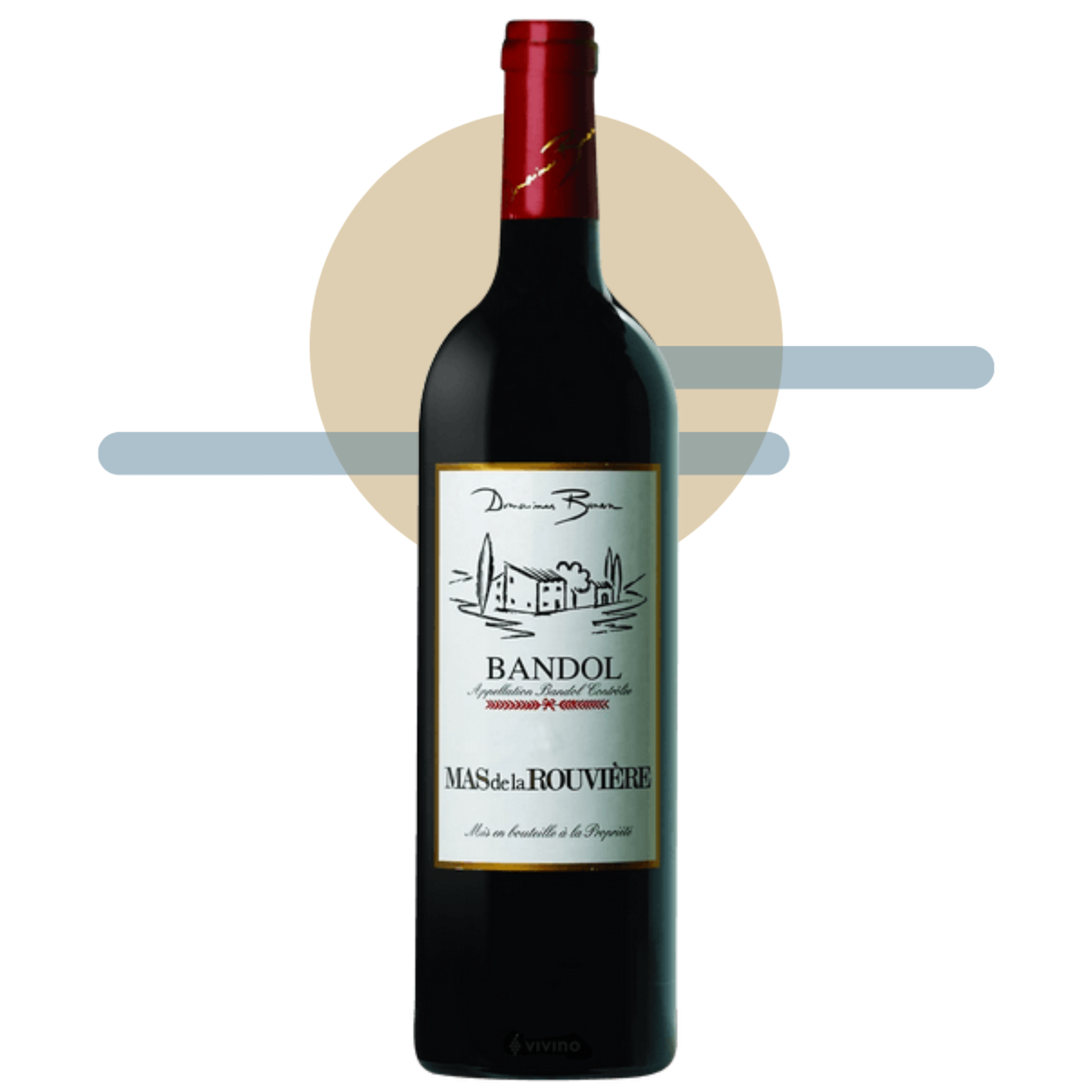 Domaines Bunan, Bandol Rouge 'Mas de la Rouvière' 2021