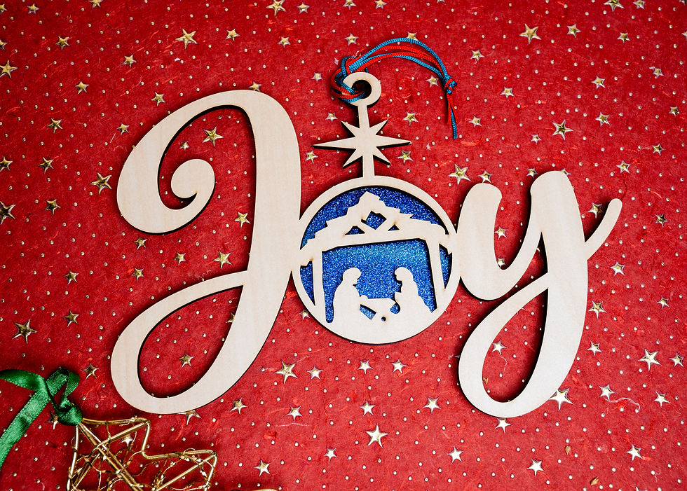 Thumbnail: Christmas Wall Hanging - Advent themes
