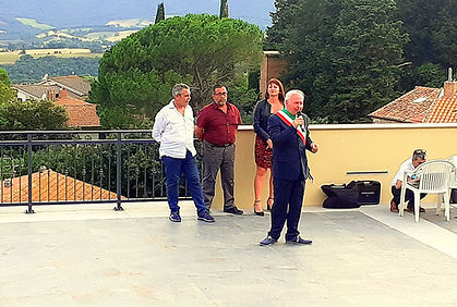 Inaugurazione di Piazza Belvedere