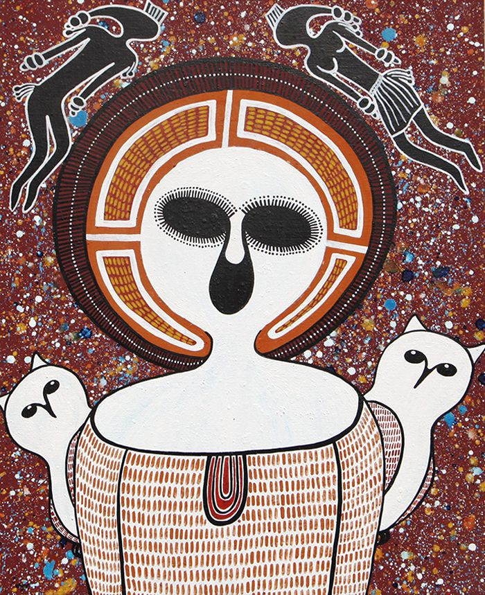 painting of wandjina