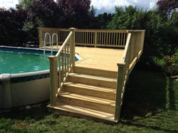 Finish Custom Pool Deck - 2