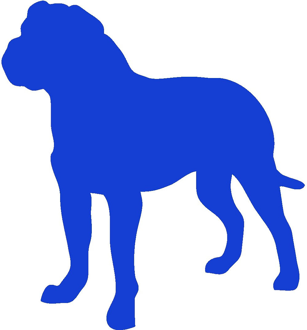 Thumbnail: Bull Mastiff Dog Vinyl Decals