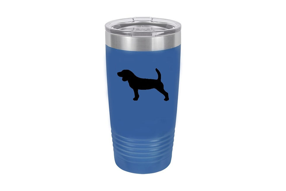 Thumbnail: Beagle Vacuum Insulated Tumbler W/Clear Lid