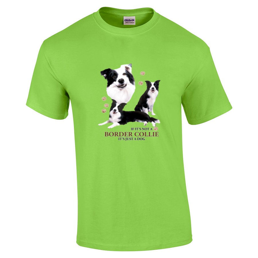 Thumbnail: Border Collie Just A Dog T-shirt