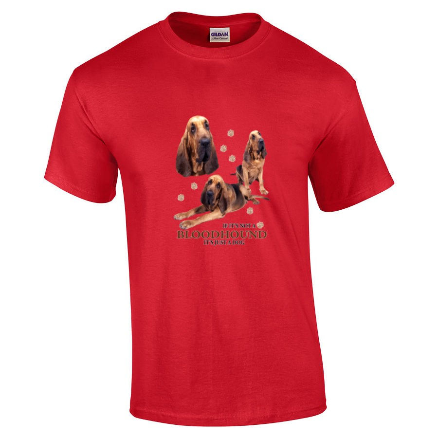 Thumbnail: Bloodhound Just A Dog T-shirt